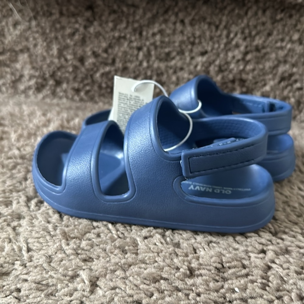 Old Navy NWT Blue Sandals Size 6 - Picture 3 of 6